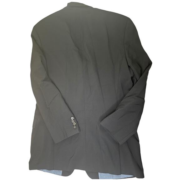 Hugo Boss black blazer virgin wool blend Scorsese Movie Jacket 46L - Picture 3 of 7